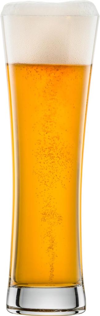 ZWIESEL GLAS Break-Resistant Beer Glasses, Beer Basic, Wheat, Pair of 2, Machine-Made (m130005)