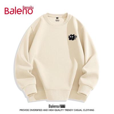 Sweat-shirt unisexe Baleno JPB imprimé chat diable coupe ample col rond