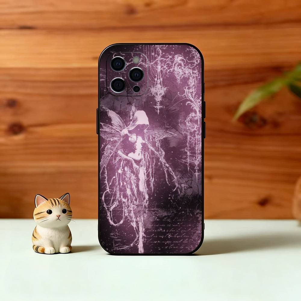 G-Gothic D-Dark A-Aesthetic Phone Case Silicone Soft For IPhone 17 16 15 14 13 12 11 X XR Plus Pro Max Plus