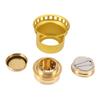 Spirit Burner Copper Windproof Portable Aluminium Alloy Alcohol Backpacking Stove for Camping Picnic