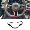 For BMW X3 G45 2025 Carbon Fiber Car Steering Wheel Cover Trim Decoration Interior Accessories