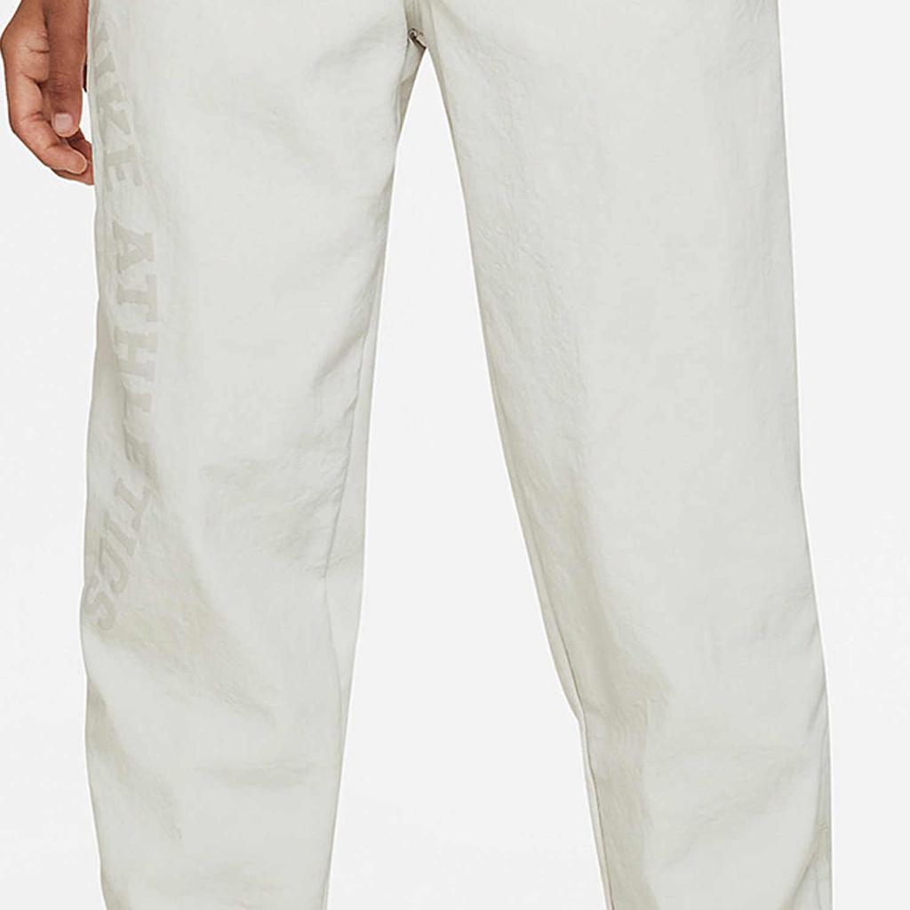 Nike Kids Knitted Sports Pants Solid Color Breathable Side Zipper Training Kids bottoms White DX5367-072