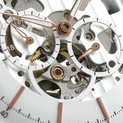 Emporio Armani Aviator 43mm Open Heart Automatic Men's Watch AR60027