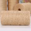 Natural Fiber Rope Soft Wrapping Cord Twine Rope For Creative Sewing Project Gardening Home Decoration And Packaging