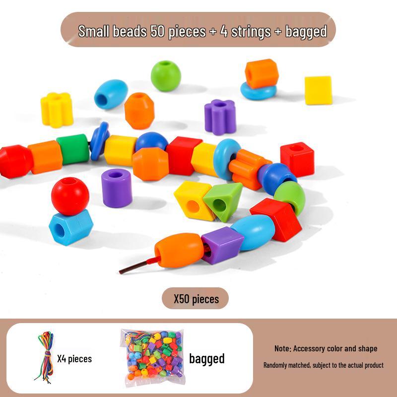 Children s Educational Beading Blocks for Fine Motor Skills and Sensory Training