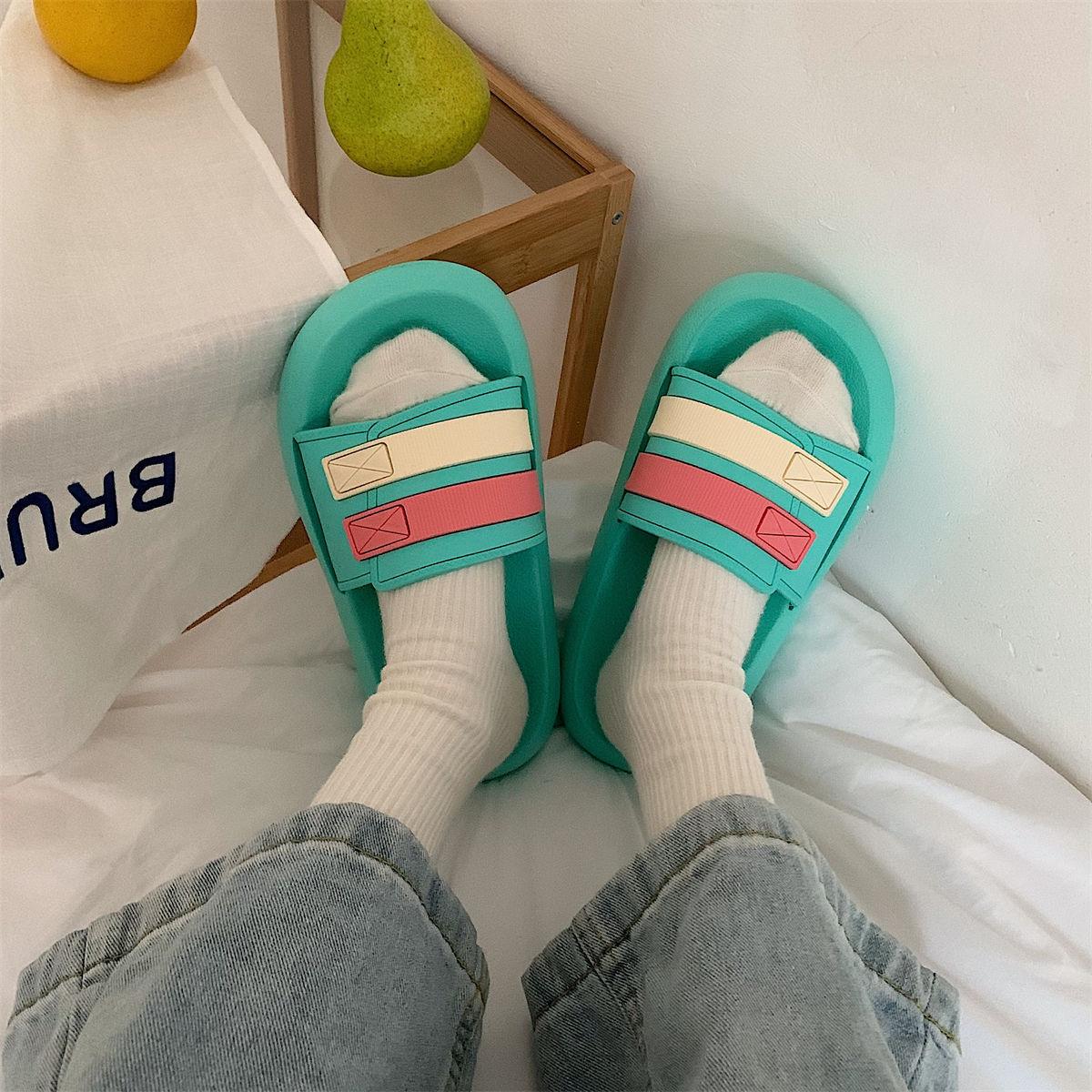 Женские новые тапочки для летнего отдыха на море — фото 5