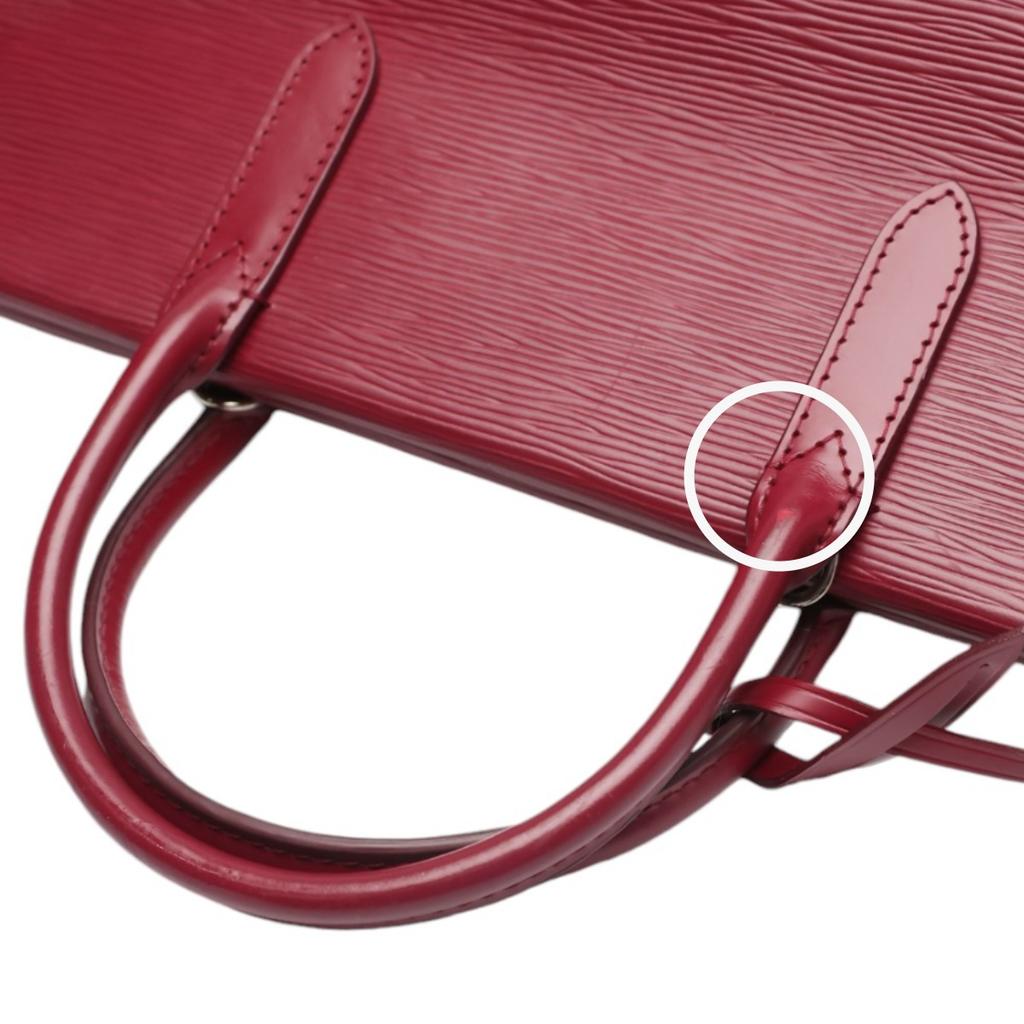 LOUIS VUITTON Epi Marley MM Handbag Epi Leather Fuchsia Women M94615 Used