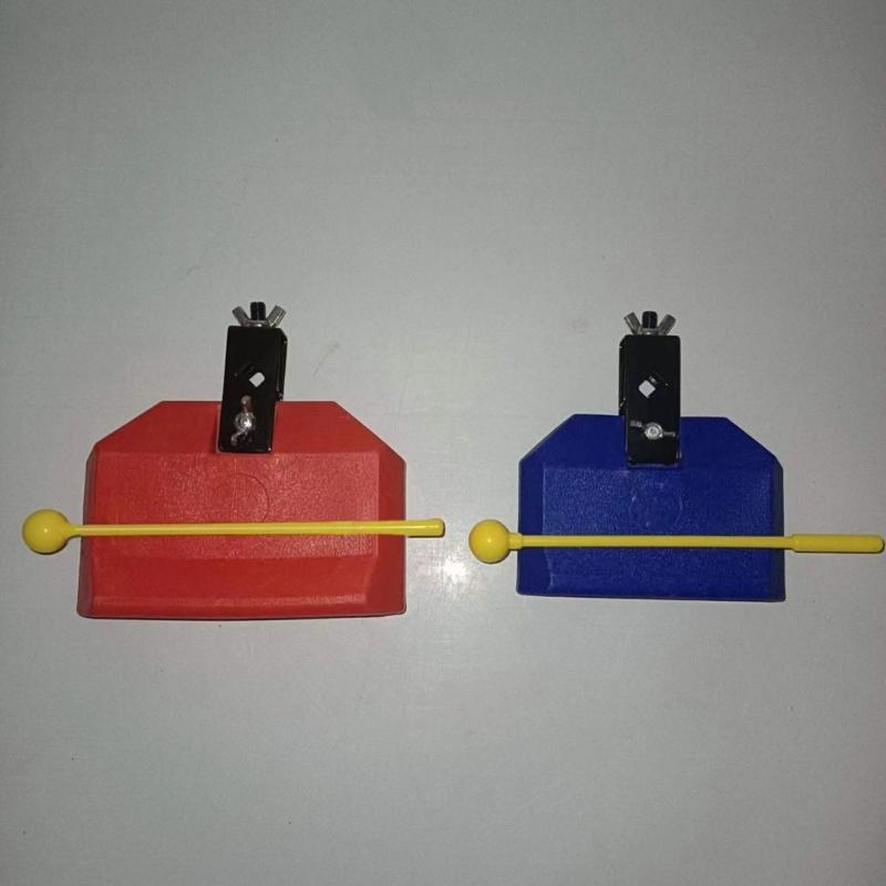 Plastic Cowbell with Stick Hand Percussions Music Cowbell Cow Bells Noise Makers