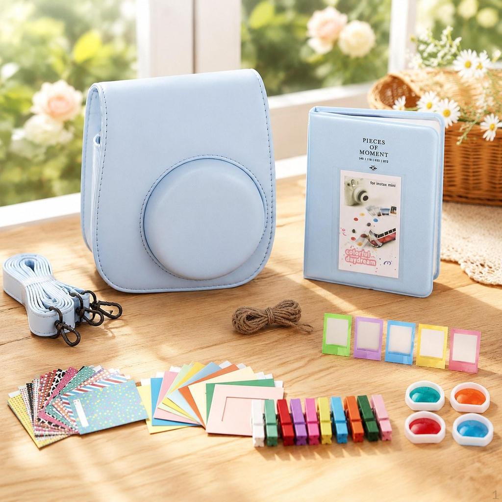 Instant Camera Accessories Lightweight Cute Travel DIY Stickers Funny Multipurpose Protective Case