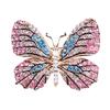 Butterfly Brooch Pin Gold Women Dress Wedding Bridal Brooch Pin