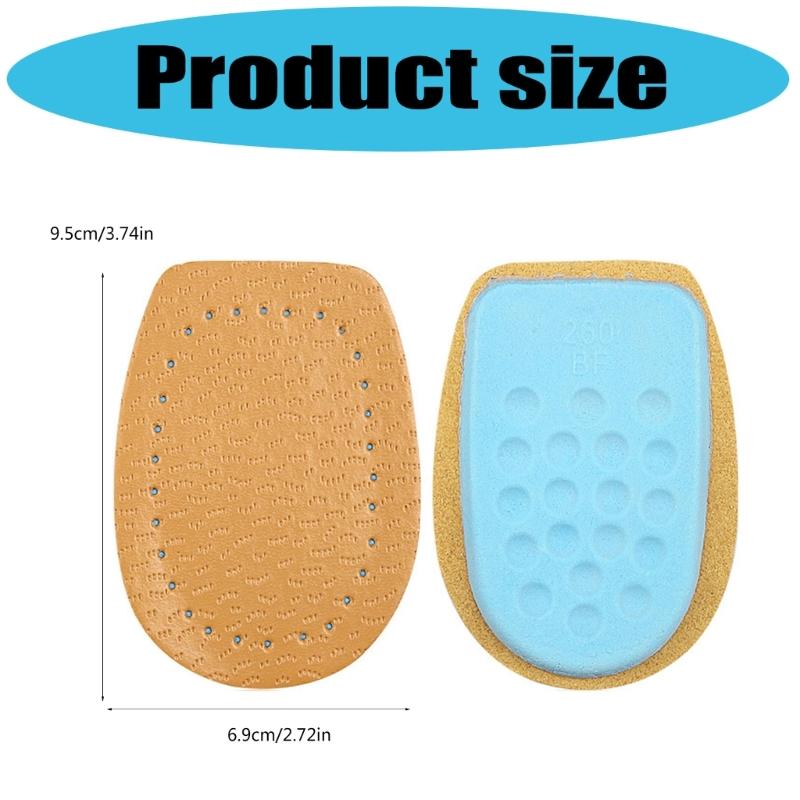Super Soft Latex Microfiber Leather Heel Grips For Shoes Antislip Design Breathable Cushioning Comfort Insoles Pads