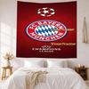 Fc Bayern Mnchen Custom Your Name Wall Decor Tapestry Art For Pet Memorial Birthdaywedding Party Backdrop Family Gift