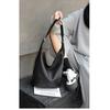 Commuter Niche Design Lazy Wind One Shoulder Tote Bag Large Capacity Women's Leather Premium Sense Crossbody Bucket Bag Women