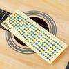 5pcs Guitar Fretboard Note Decals Sticker Beginner Ukulele Guitar Scales Sticker