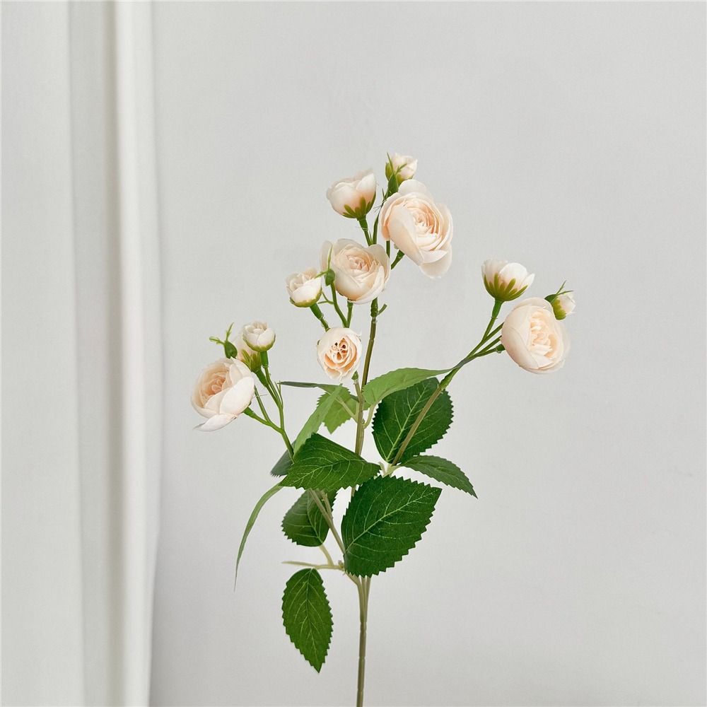 with Stems Artificial Roses Flower Silk Flower Wedding Flowers Fake Flower Bouquet Table Patio