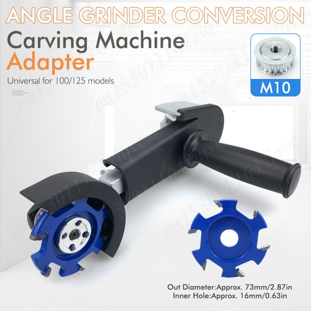 Grinding Conversion Head Wide Application Portable Angle Grinder Tool Grindings Converter for Model 100/115/125 Angle Grinder