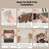Carbon Steel Pot Lid Rack Rustproof Stable Cutting Board Holder Removable Drip Tray Space Saving Chopping Board Organizer