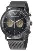 Emporio Armani AVIATOR AR11142 Officially Black Men's Watch, Imported,