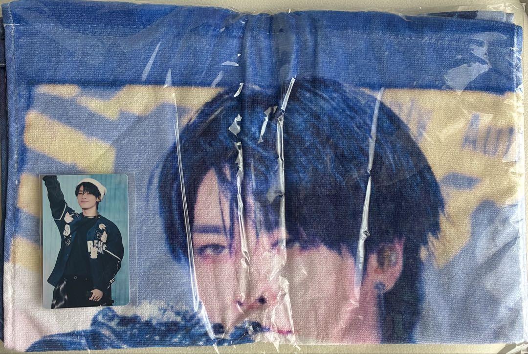 

[USED] straykids AIN live photo towel