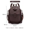 2026 New Retro Premium Soft Leather Women's Backpack, Large Capacity Travel Business Shoulder Bag