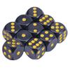 Acrylic 16mm Dices Set Colorful Six Sided Dices Cubes with Dots Playing Square Blocks Kids Math Teaching Educational Toy