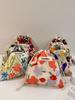 Japanese Small Cloth Storage Bag - Portable Drawstring Cosmetic Bag for Lipstick and Makeup