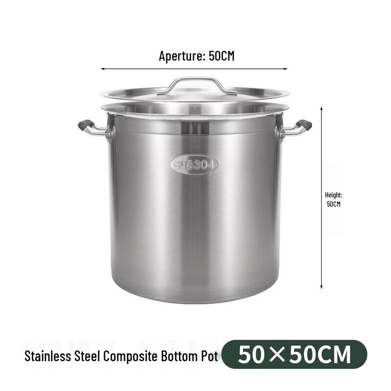 Induction Cooker Stainless Steel Soup Pot