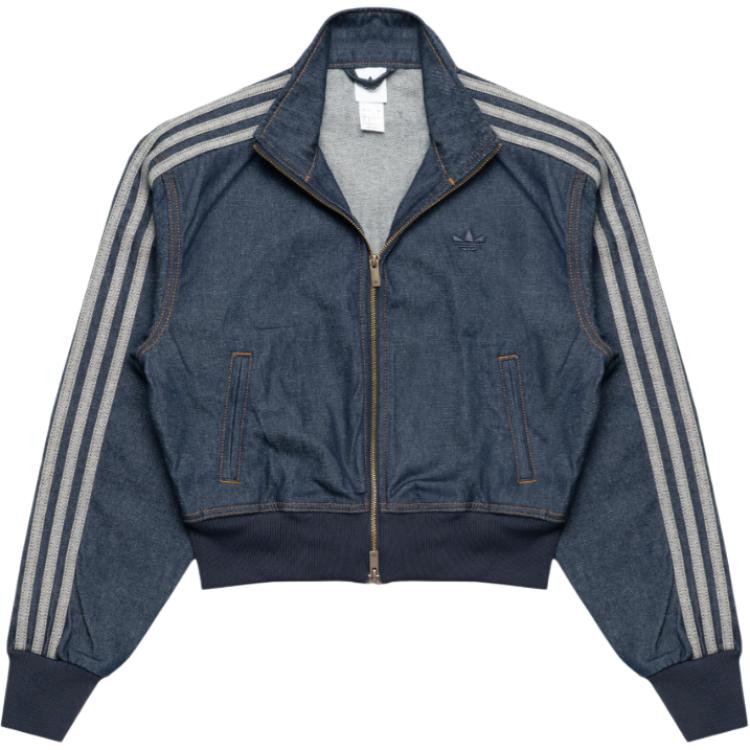Women's Adidas Originals Firebird Denim Jackets Women's Indigo Moderate Other