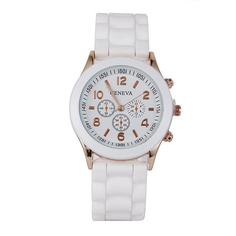 Silicone Jelly Watch Women Fashion Casual Quartz Watch For Adults