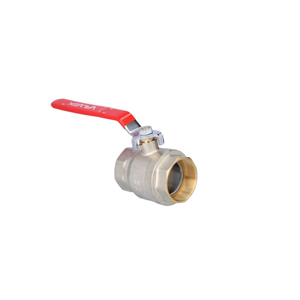 Nickel-plated Ball Valve with Steel Lever (NN Version) ONYX 2 1/2 Inch