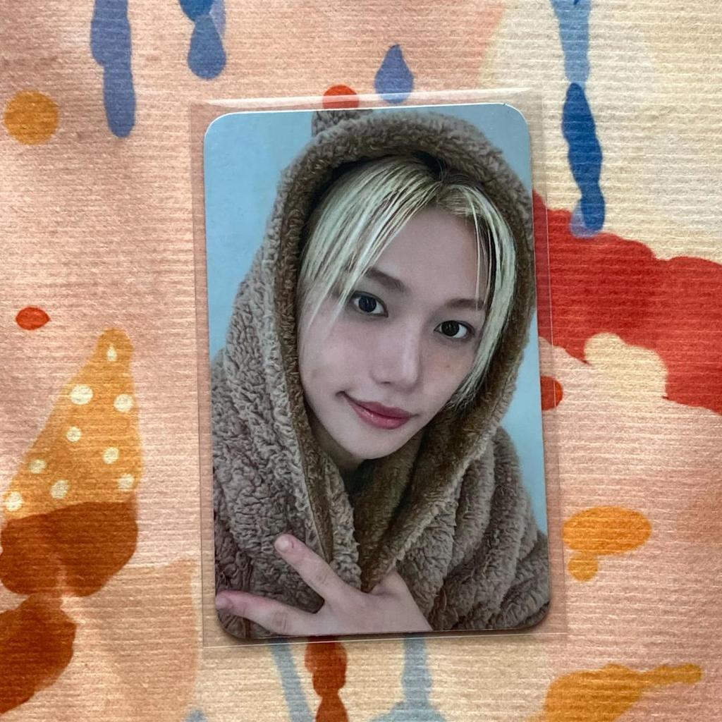 [USED] Felix Trading Cards from StrayKids Karma Fans Event In Korea