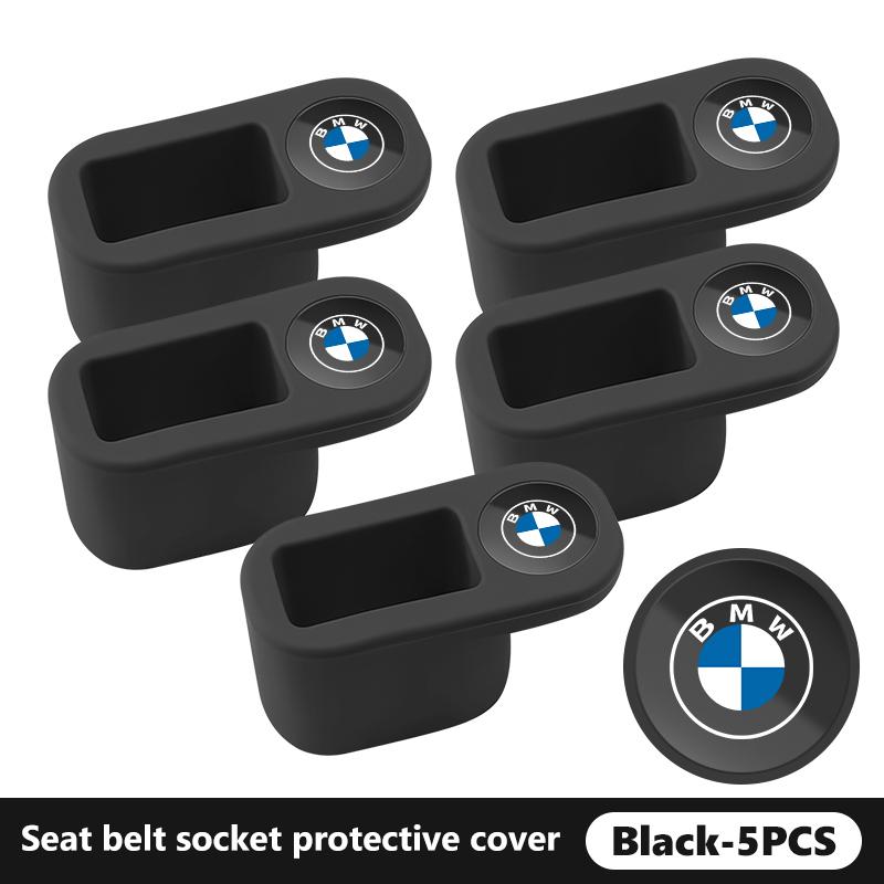 Car Seat Belt Base Anti Scratch Cover Auto Interior Accessories For BMW M F10 F20 F30 F40 F15 F25 F26 F31 F49 E62 E83 E84