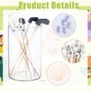 500Pcs Golf Cocktail Picks 4.7" Bamboo Golf Toothpick Flags Golf Cocktail Toothpicks Mini Golf Themed Toothpick Flags Golf Cockt
