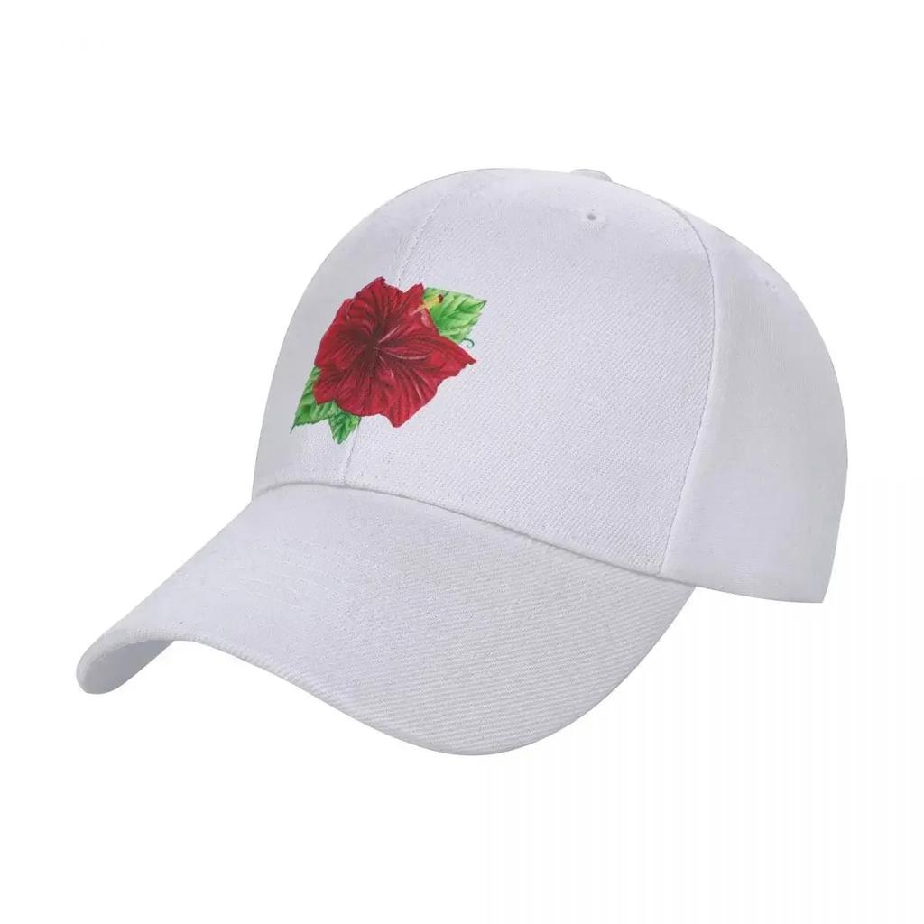 Hibiscus Baseball Cap Beach Outing Cosplay Hats for Unisex Boy Child Womens
