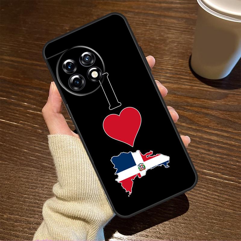 Dominican Republic Flag For OnePlus 15R 13 12 11 9 Pro 12R 13R 10T 13T Case For OnePlus Nord 5 CE 2 3 4 Lite N20 N30