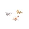 1Pc Helix Lizard Screw Back Cartilage Tragus Piercing Jewelry Fashion Accessories Earring Ear Stud