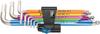 WERA Multicolor Stainless Steel Torx Wrench Set 9-Piece (022699)