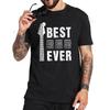 Gitarist Vader T-shirt Beste Papa Ooit D A D Akkoord Cadeaus Gitaar T-shirt Katoen Premium Zacht T-shirt Tops Basis T-shirts