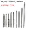 802/6C Screwdriver Bits Set with Magnetic PH0 PH1 PH2 for Reliable Performance