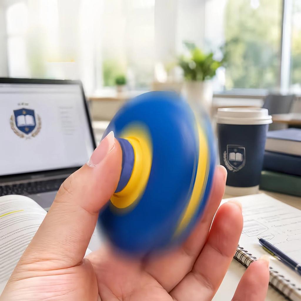 3D Printed Rotating Stress-Relief Gyro Ball, Portable Handheld Spinner Toy, Helps Relieve Anxiety And Improve Focus, Birthday Gift