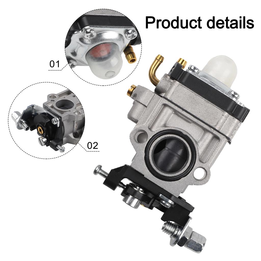 Engine Performance Brush Cutter Replacement Bolt Hole Spacing 31mm Check Valves Included Comprehensive Solution For RBC38SB