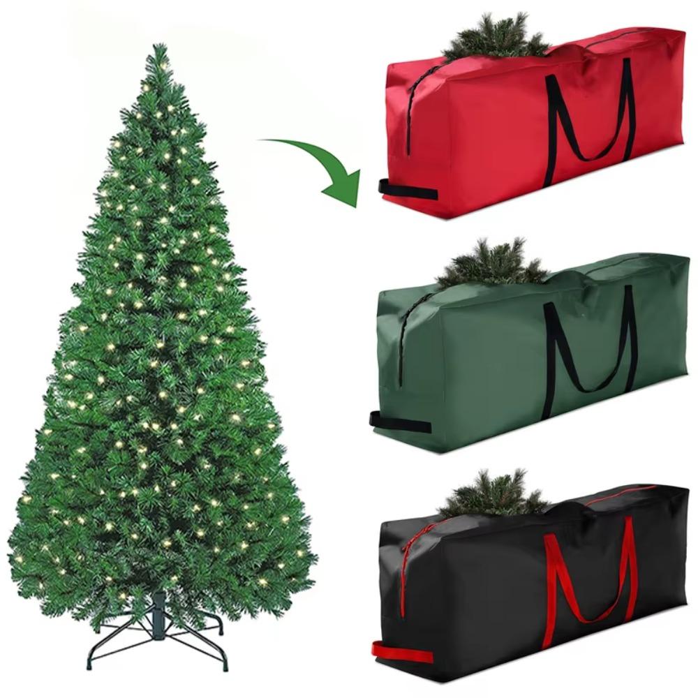 Oxford Cloth Christmas Tree Bag Large Capacity Christmas Supplies Home Organizer Xmas Decoration