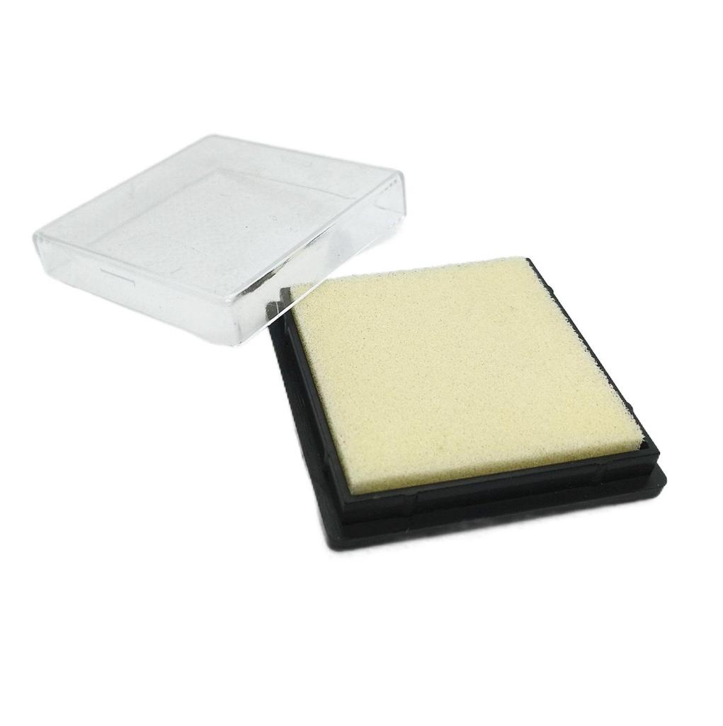 DIY Blank Ink Pad for Stamps with Sponge Core & Rubber Surface