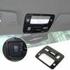 Carbon Fiber Reading Light Lamp Panel Cover Trim For Chevrolet Camaro 2010-2015