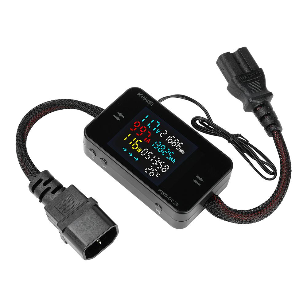 Digital Voltmeter 20A 25A 35A 50A Ammeter Voltage Sensor Frequency Electricity Meter Panel Temperature Power Tester Module