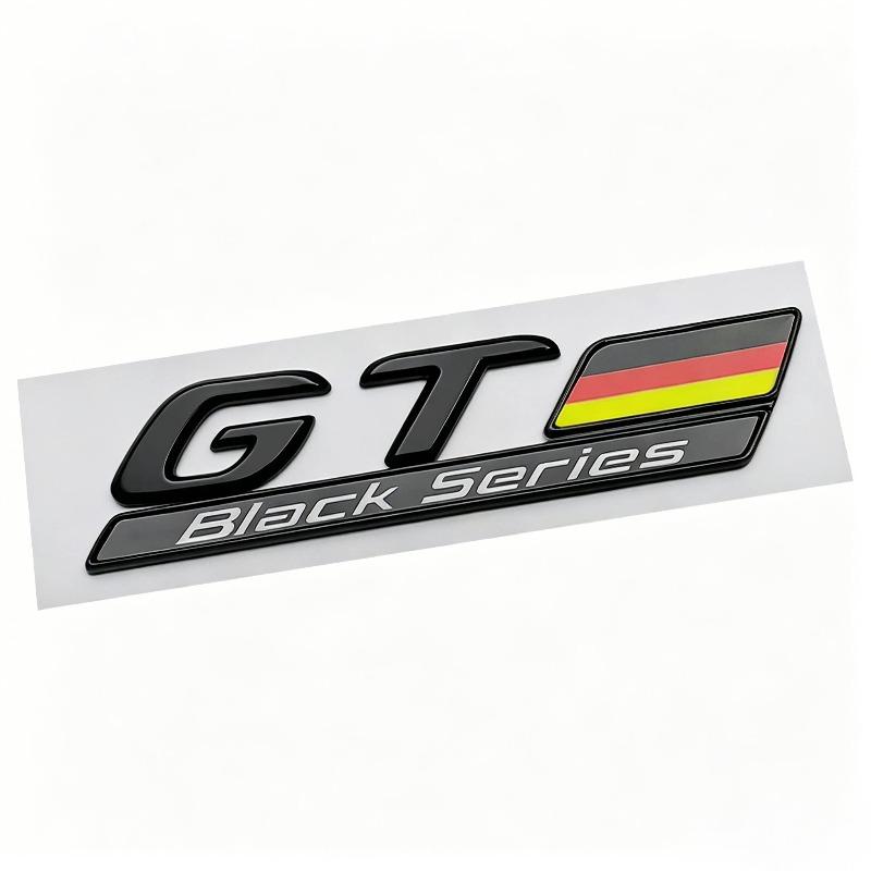 Gt black series car body decal kit - lettering for side and rear