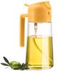 2 in 1 Oil Sprayer, Oil Sprayer for Kitchen Cooking, 470ml Oil Spray Bottle for Home