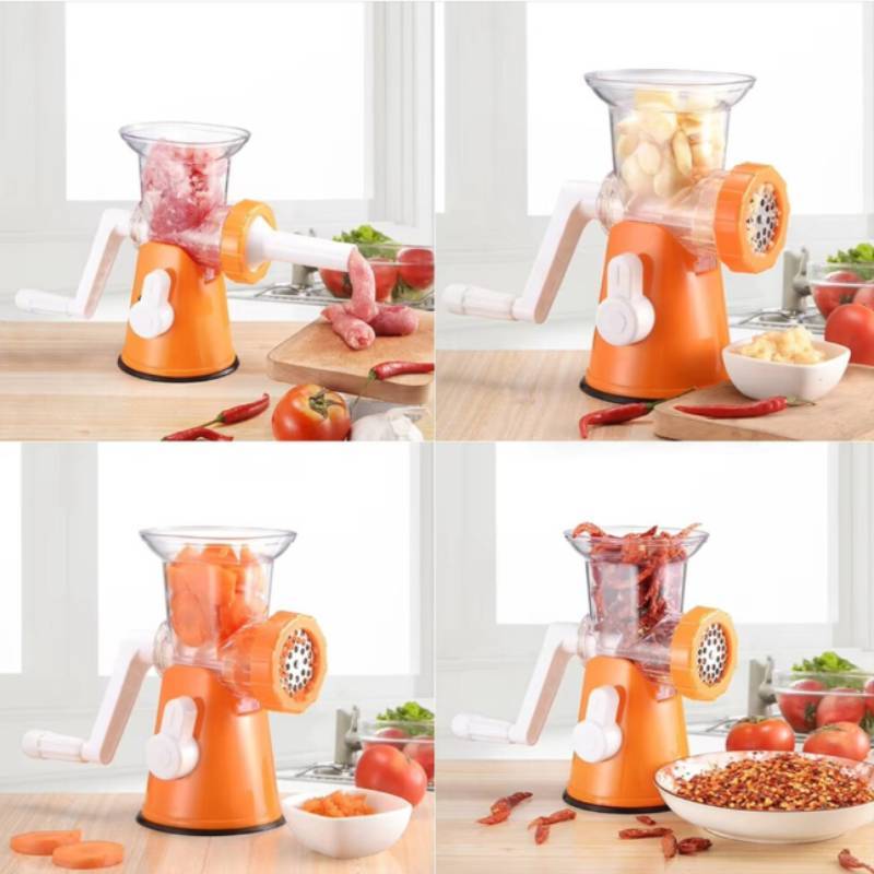 Multi Function Manual Meat Grinder With Detachable Blade For Home Kitchen