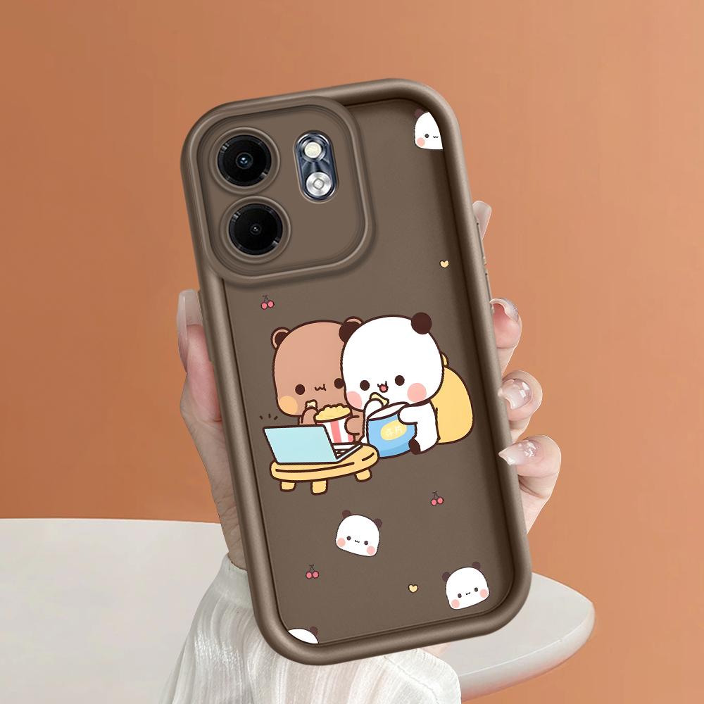 Soft Silicone Phone Casing Full Cover Camera Shockproof Protection Case for Huawei Honor Infinix Tecno iPhone Motorola Google