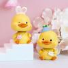 Exquisite Shake Resin Duck Figurine Kawaii lucky Duckling Doll Toy  Living Room